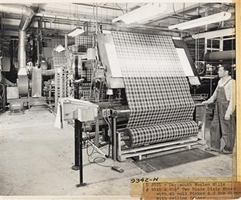 (INDUSTRY--TEXTILES) An archive of four albums with approximately 350 photographs from Parks and Woolson Machine Company, a Vermont fir